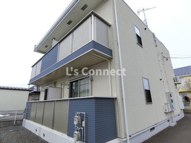 建物外観　古川駅まで徒歩９分のアパートです。