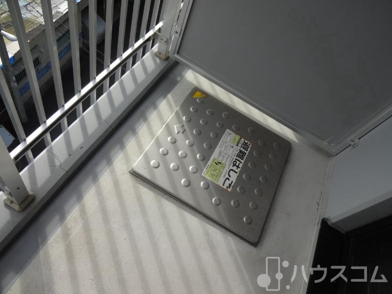 バルコニー　バルコニーはこんな感じです。