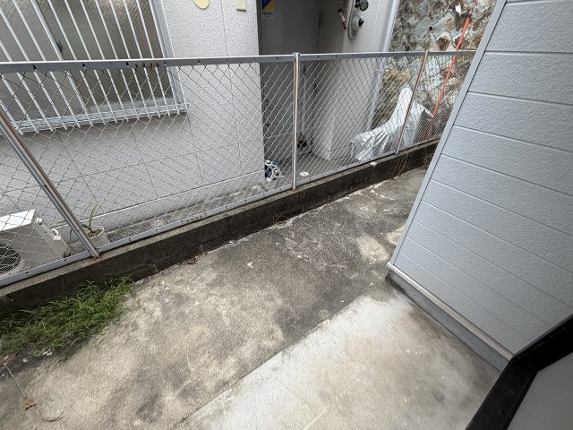 バルコニー　お洗濯にも便利なバルコニー付き