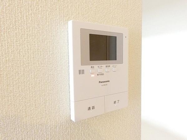 セキュリティ　モニターホン！