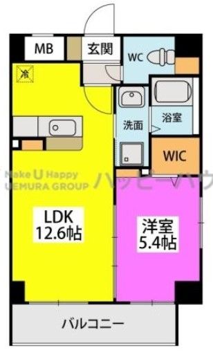 A.WAVE箱崎南の間取り写真