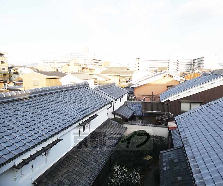 眺望　バルコニーからの室外風景。