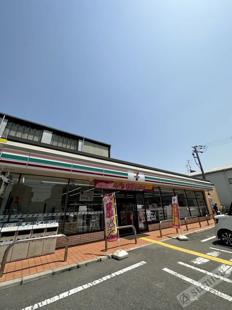 コンビニ　セブンイレブン大阪長吉長原東1丁目店、やっぱりセブン♪♪（コンビニ）まで908m