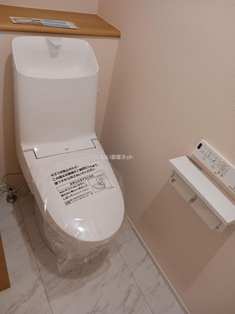 狭山市中央戸建のトイレ写真