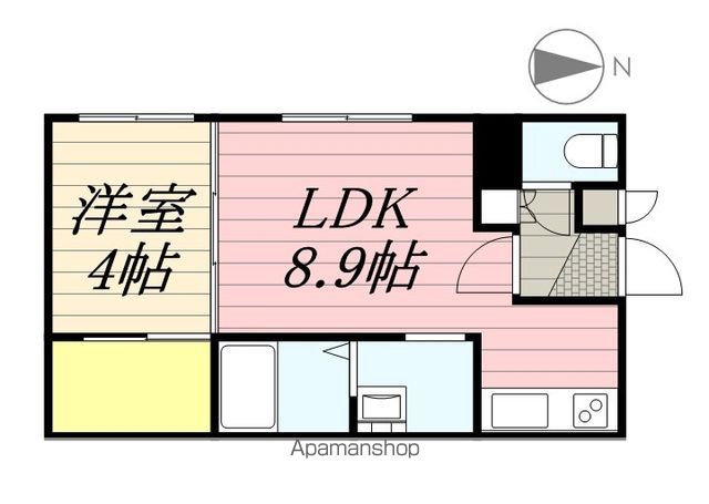 CENTRAL PARK南12条の間取り写真