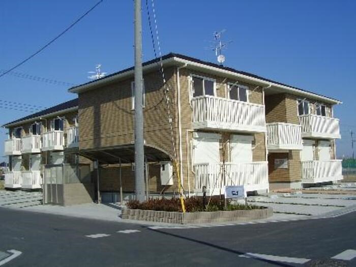建物外観　プランドールパピオン　Bのご紹介は住まいの窓口　アソシエへお