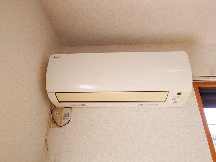 その他設備　エアコン完備で年中快適