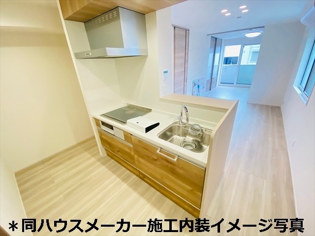 キッチン　＊同ハウスメーカー施工内装イメージ写真