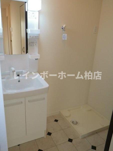 洗面設備　洗面所です