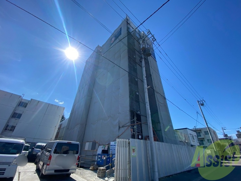 建物外観　札幌市白石区南郷通「グラン・クレアトゥール」