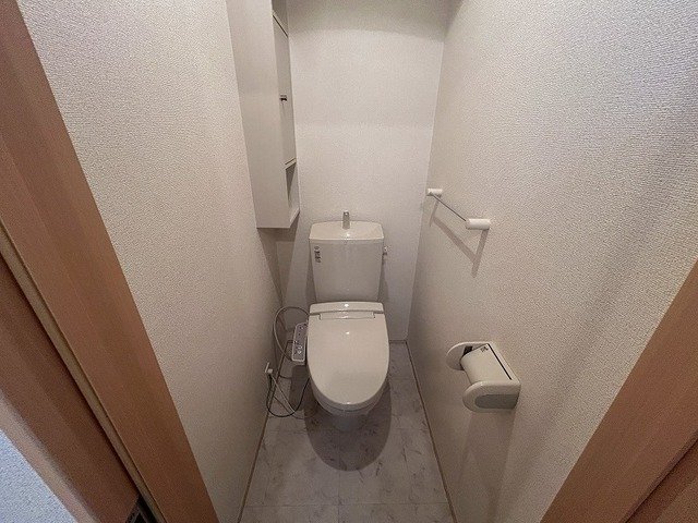 トイレ　ゆったりとした空間のトイレです