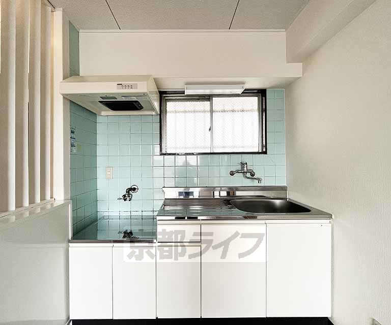 キッチン　ガスコンロ設置可