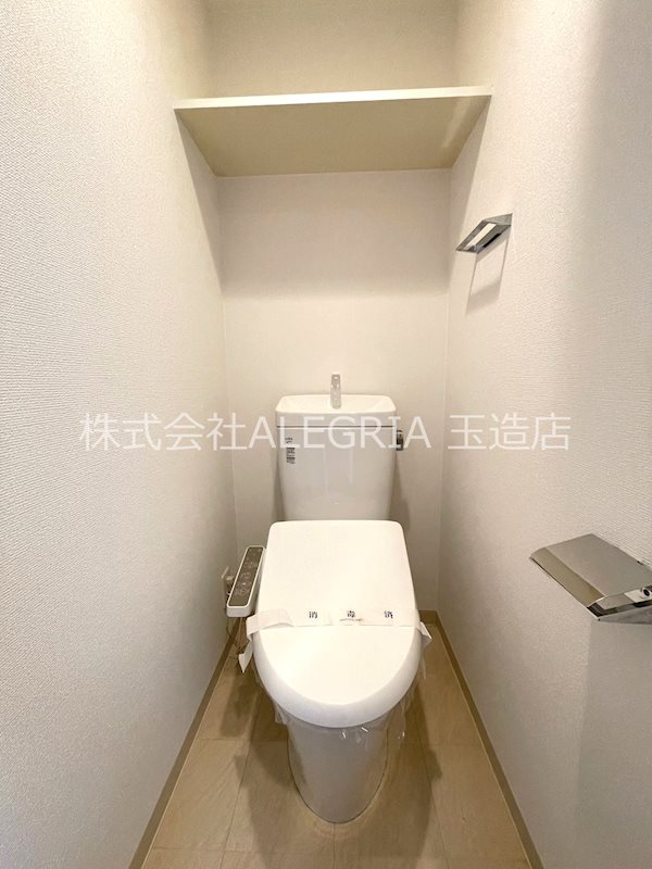 ＪＲ大阪環状線 玉造駅 徒歩3分 9階建 築9年のトイレ写真