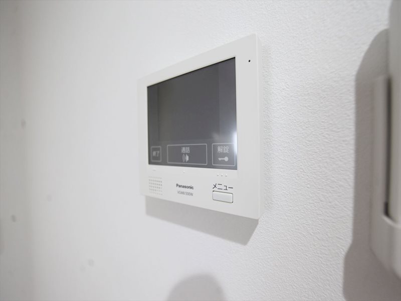 セキュリティ　ＴＶモニター付インターホン　同仕様写真