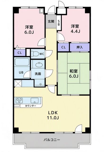 T s garden柏の間取り写真