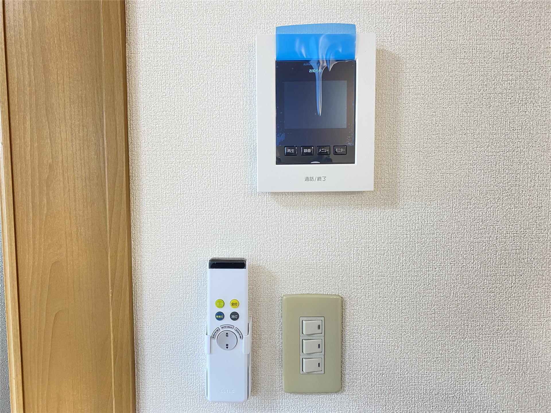 セキュリティ　来客対応に安心のＴＶモニターホン付き♪