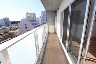バルコニー　※全て別号室のお写真。内装等参考にしてください。