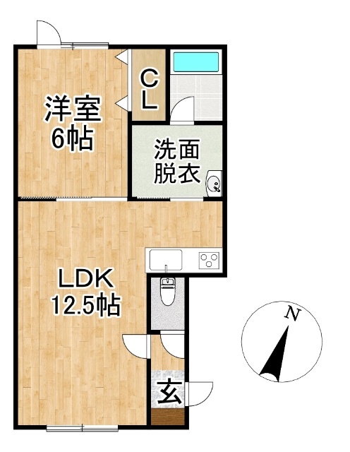 M-residenceの間取り写真