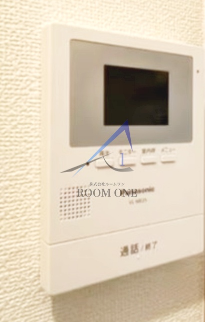 セキュリティ　モニター付きインターホンです。