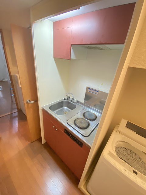レオパレスクレベールのキッチン写真