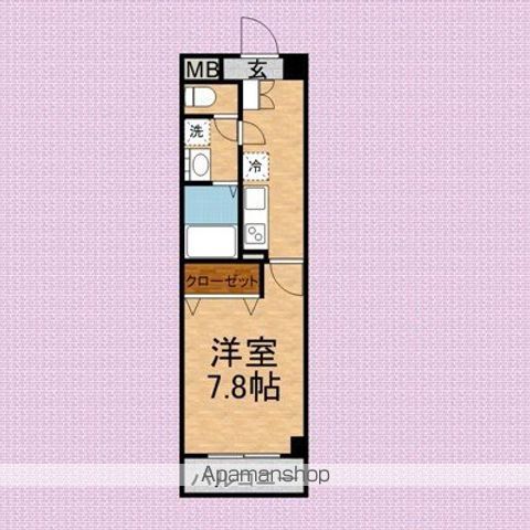 ボン クラージュの間取り写真