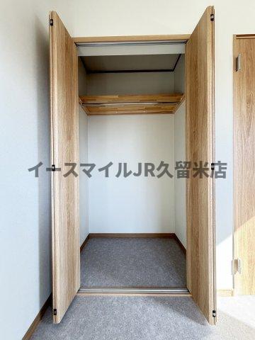収納　大きなスペースがあり、収納には困りません