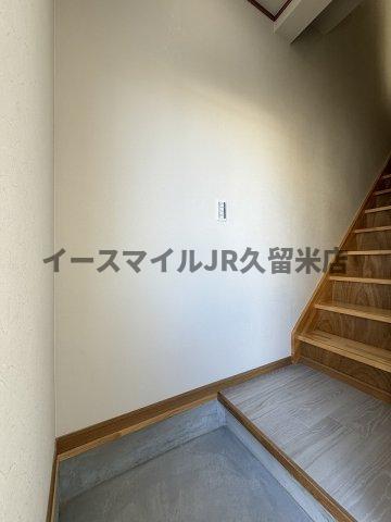 玄関　明るい玄関です