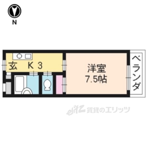 エスティ21の間取り写真
