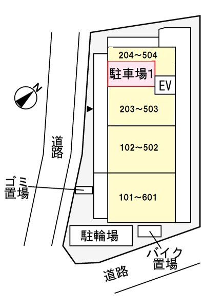 駐車場　駐車場です