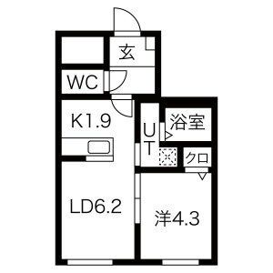 晴蔵MIYANOSAWAの間取り写真