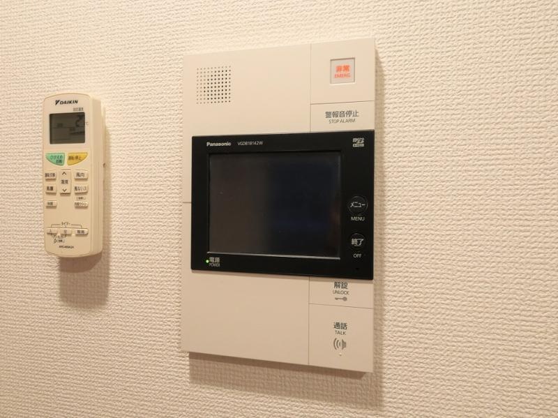セキュリティ　☆安心のTVモニタ付きインターホン☆