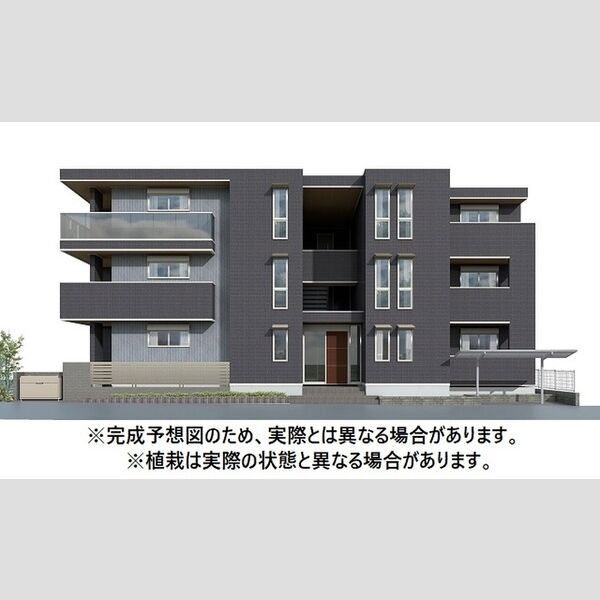 建物外観　外観パース