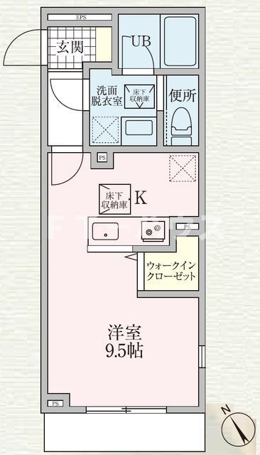 Vest Falenの間取り写真
