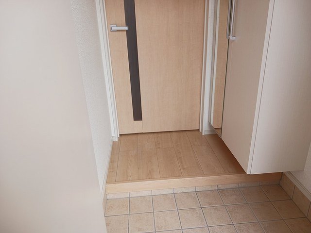 玄関　ゆったりとした玄関です