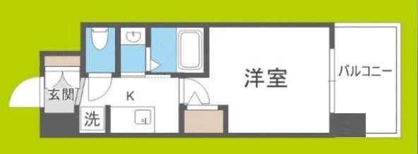 エステムコート大阪WESTIIの間取り写真