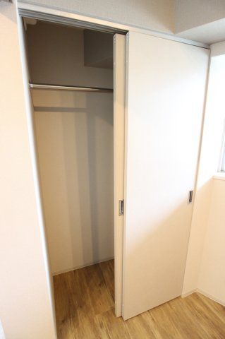 収納　たくさん入るクローゼット♪