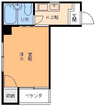 【京屋マンションの間取り】