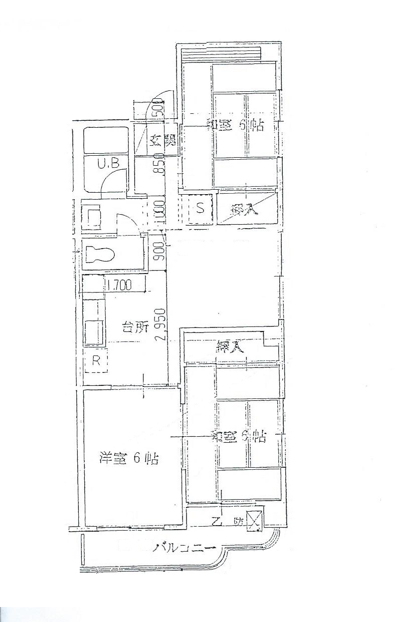 平井ビルの間取り