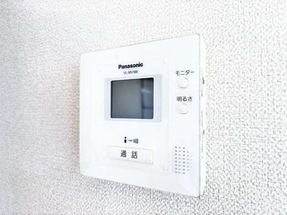 セキュリティ　モニター付きインターホン