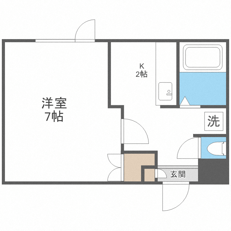 フォーシーズンＩＩの間取り