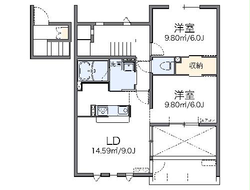 レオネクストクオーレの間取り