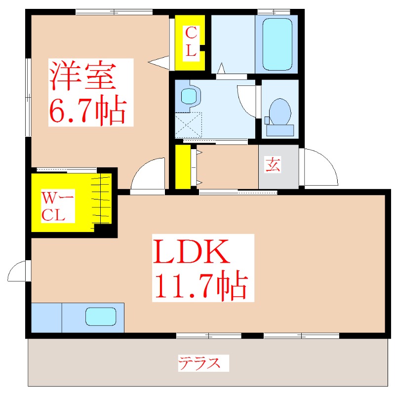 リモーネの間取り