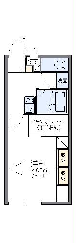 レオパレスラ・クレールの間取り