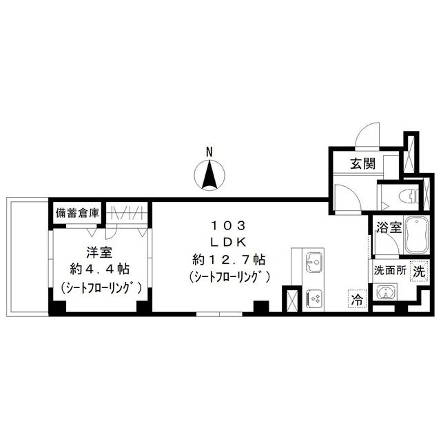 ｓｋｙｅ池上の間取り