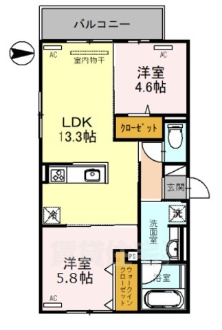 カメリアの間取り