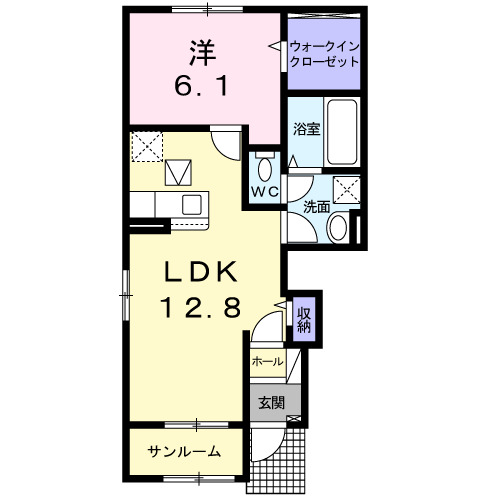 セレーネの間取り