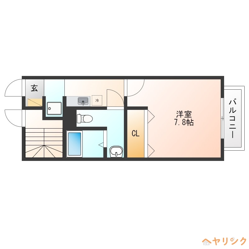 ニーブルハイツ五明の間取り