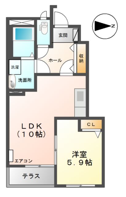 エクセールハウス大泉の間取り