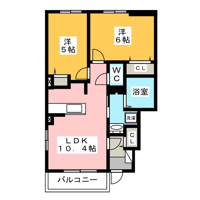 ルミエール　さくらの間取り