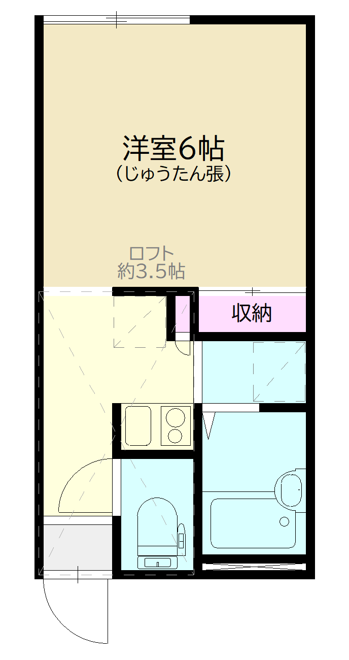 ＥＸＥＯ横越中央の間取り